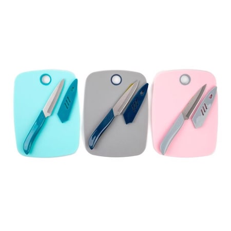 Core Home Core Kitchen Grip Strip 7 in. L X 8 in. W Plastic Cutting Board Set DBCCDU30607